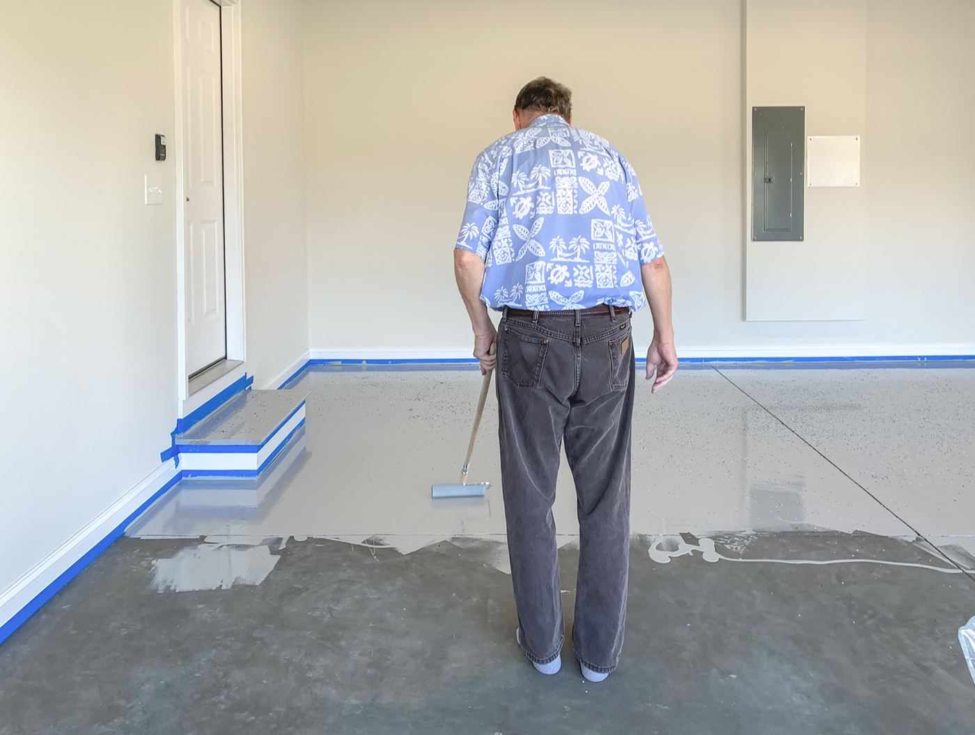 Polyaspartic Floor Coatings installed in Gilbert, AZ
